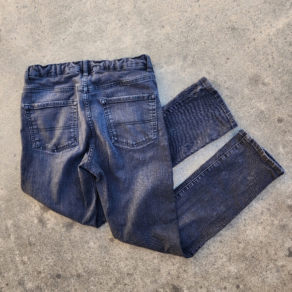 Black Children's Place straight leg jeans Size 16 - Picture 3 of 5